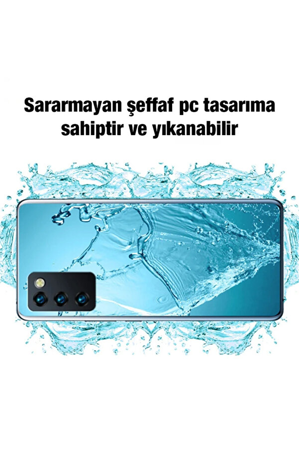 Ally Sm Galaxy A03S Kılıf Kamera Korumalı Ultra İnce Şeffaf Si̇li̇kon Kılıf - Dropx6257-2883