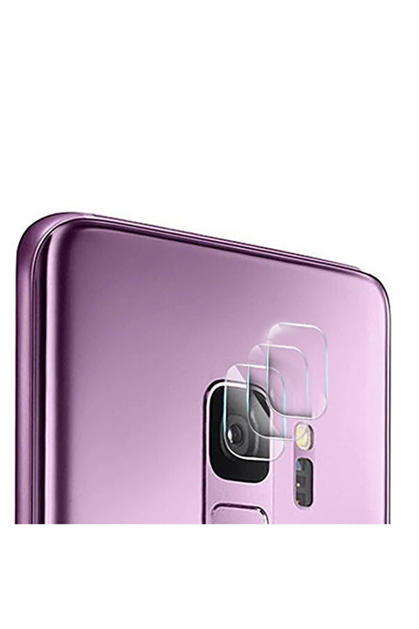 Gor Samsung Galaxy S9 Nano Kamera Koruyucu 3 Adet Set-(1903) - Dropx6868-3817