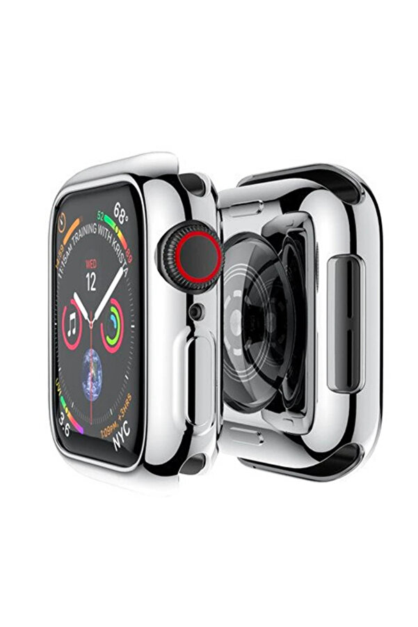 Ally Apple Watch 7-8 45Mm 360 Koruma Ultra Sli̇m Si̇li̇kon Kılıf-(1903) - Dropx3283-5469