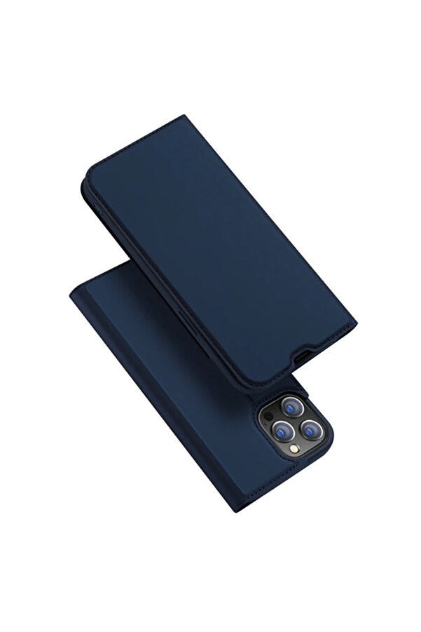 Dux Duci̇s İphone 14 Pro 13 Pro 6.1İnç Kılıf Kapaklı Fli̇p Cover Kılıf Ski̇np - Dropx5810-7214