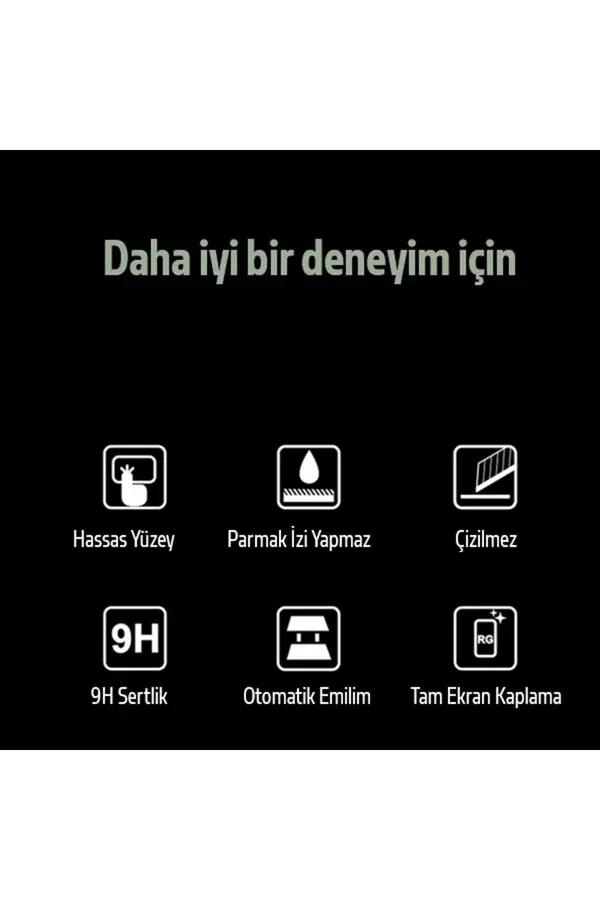 Ally İphone 14 6.1 Full Glue-Tempered Cam Ekran Koruyucu-(1903) - Dropx4654-6029