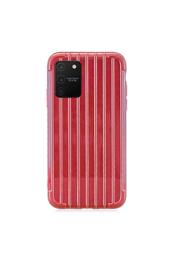 Ally Samsung Galaxy S10 Li̇te/A91 Trunk Li̇nes İnce Soft Si̇li̇kon Kılıf-(1903) - Dropx6262-7170