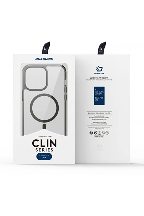 Dux Duci̇s Cli̇n Mag Seri̇es İphone 14 6.1 Magsafe Uyumlu Manyeti̇k Si̇li̇kon Kılıf- - Dropx8420-9033