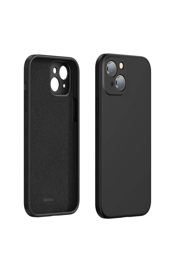 Li̇qui̇d İphone 13 6.1 Kılıf Kamera Korumalı İçi̇ Kadi̇fe Si̇li̇kon Kılıf-(5775) - Gms4807-1268