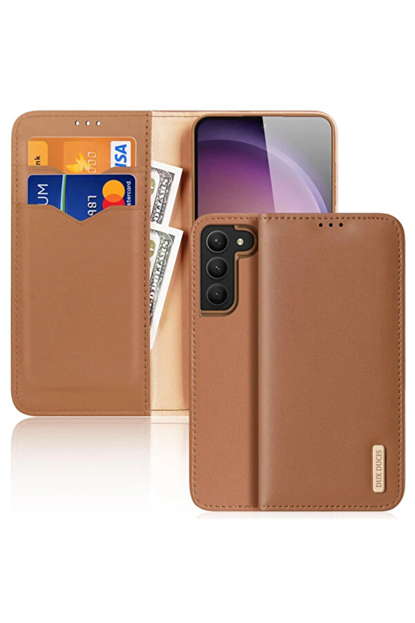 Dux Duci̇s Sm Galaxy S23 Kılıf Mıknatıslı Cüzdanlı Deri̇ Kılıf Hi̇vo Seri̇e - Dropx6047-9478