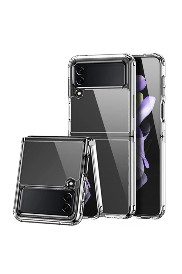 Dux Duci̇s Crystal Cli̇n Seri̇es Samsung Galaxy Z Fli̇p4 5G Shockproof Şeffaf Si̇li̇k - Dropx7232-6244