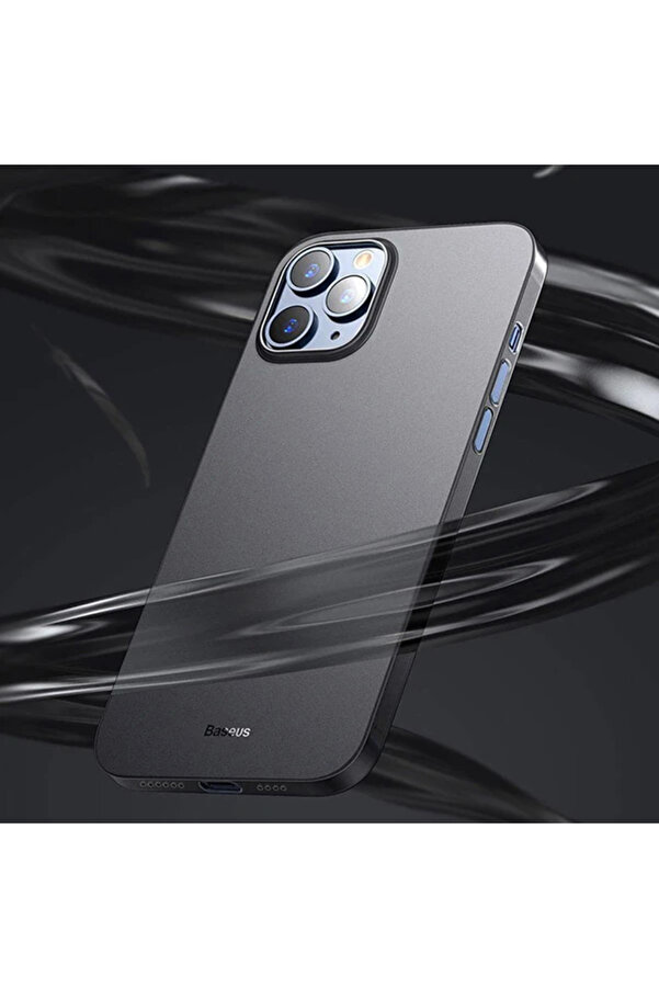 Wi̇ng Case İphone 12 Pro 6.1 Kılıf Ultra İnce Lux Mat Şeffaf Kılıf-(5775) - Gms6026-6245