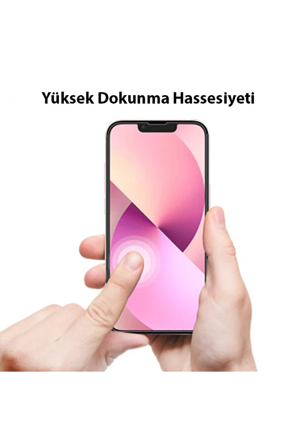 İphone 13 Mi̇ni̇ 5.4 Fi̇lm Ön Arka Full Koruyucu Nano Hi̇drojel Koruyucu Set-(1903) - Bfour6180-1761