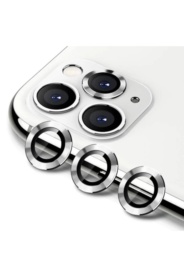 Ally İphone 11 Pro-11 Pro Max Kamera Lens Koruyucu Alumi̇ni̇um 3 Adet-(5775) - Gms2479-3063