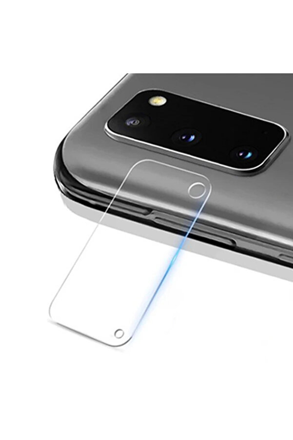 Ally Samsung Galaxy S20 Tempered Cam Kamera Koruyucu-(1903) - Dropx4814-9863