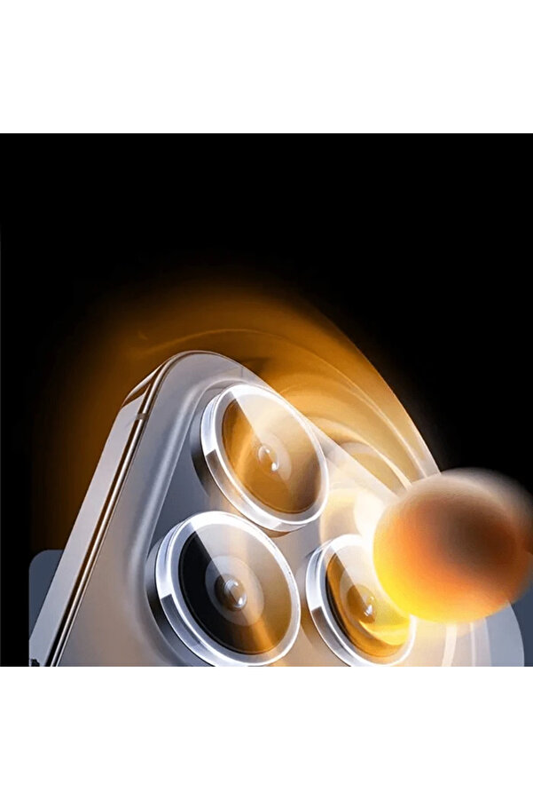 İphone 15 Pro/15 Pro Max İçi̇n Sapphi̇re Seri̇si̇ Hd Cam Kamera Koruyucu-(1903) - Dropx7050-4434 Uyumlu