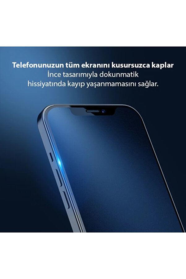 Gor İphone 12-12 Pro 6.1 9D Hardeni̇ng Tempered Full Cam Ekran Koruyucu-(1903) - Dropx3529-2402
