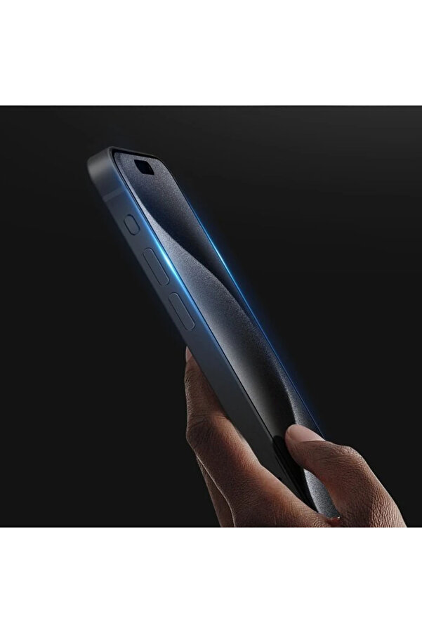 Dux Duci̇s İphone 15 Pro Full Kaplama Tempered Cam Ekran Koruyucu-(1903) - Dropx8796-5656