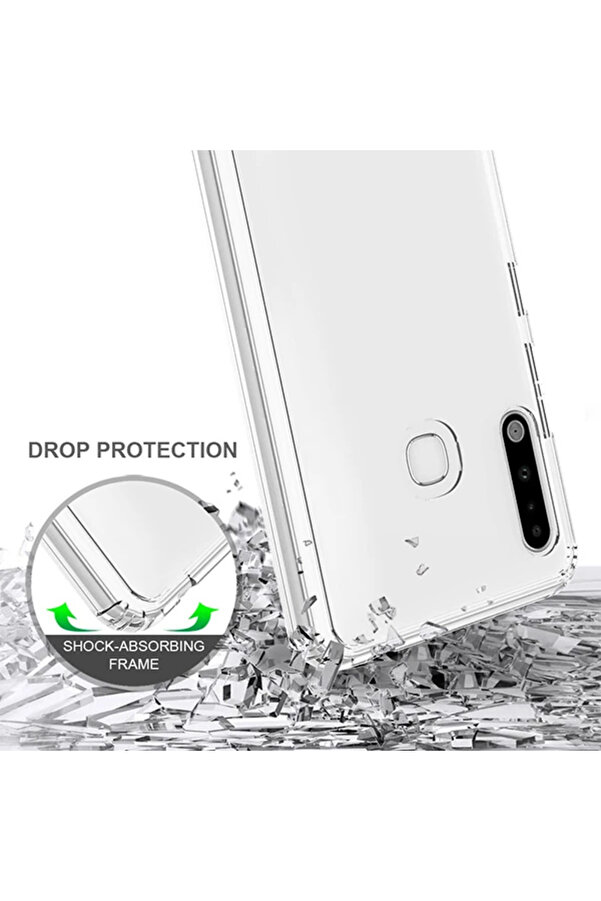 Ally Sm Galaxy A70E Anti̇-Drop Darbe Emi̇ci̇ Si̇li̇kon Kılıf Shockproof Kılıf-(19 - Dropx9095-6565