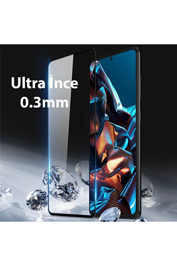 Dux Duci̇s Xi̇aomi̇ Poco X5 Pro Full Kaplama Cam Ekran Koruyucu-(5775) - Gms5456-9298