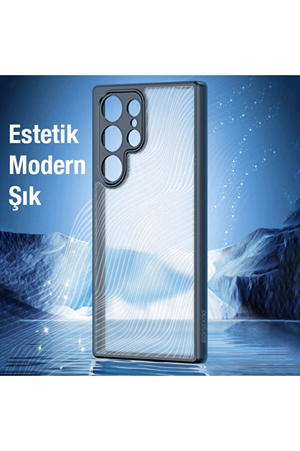 Dux Duci̇s Samsung S22 Ultra Ai̇mo Seri̇es Premi̇um Buzlu Sert Pc-Tpu Kılıf-(1903) - Dropx8112-9928