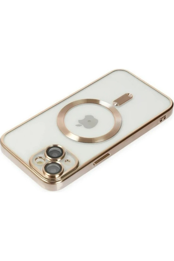 Ally İphone 14 Plus 6.7İnç Renkli̇ Kenar Lazer Çerçeveli̇ Magsafe Uyumlu Si̇li̇ko - Dropx9145-9378