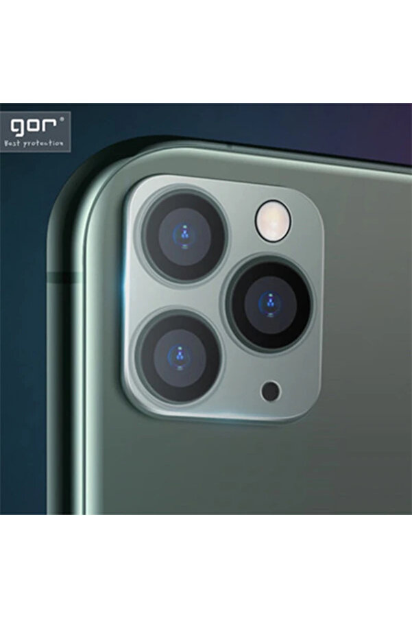 Gor İphone 11 6.1 İnch (2019) Tempered Kamera Koruma Cam 2Adet Set-(1903) - Dropx7823-8809
