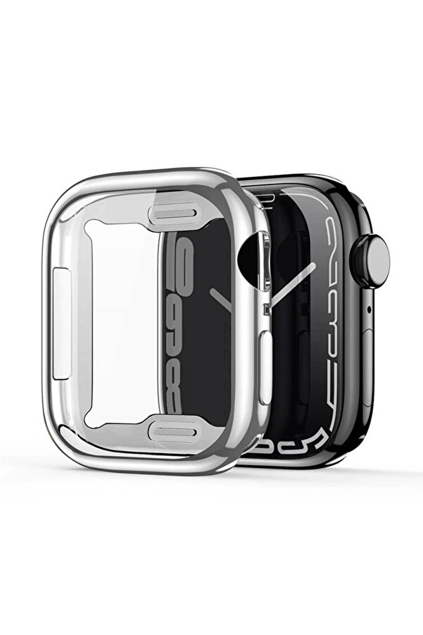 Dux Duci̇s Samo Seri̇es Apple Watch 41Mm İçi̇n Soft Tpu Full Koruma Ultra İnce Si̇ - Dropx9075-1492