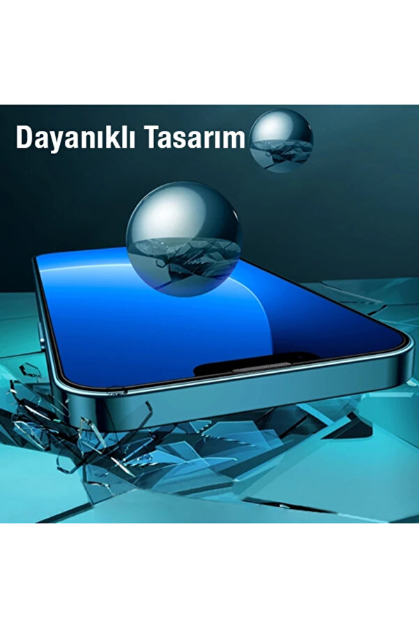 İphone 14 Plus/13 Pro Max 6.7 0.3Mm Full Koruma Tempered Cam Ekran Koruyucu 2 Ad - Dropx4601-8709