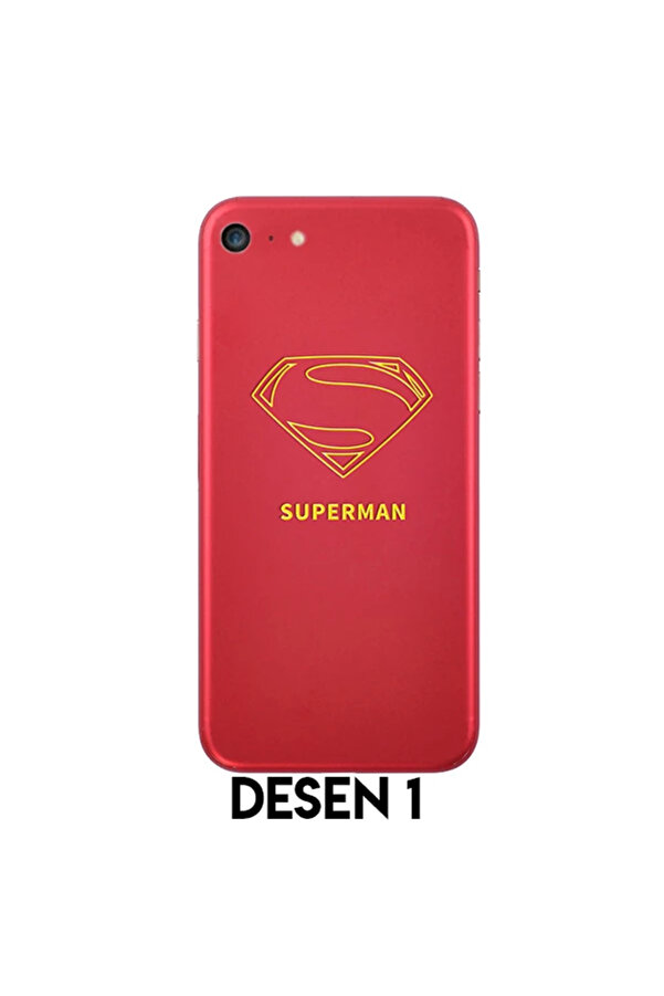 İphone X Xs Desenli̇ Telefon Kaplaması Arka Sti̇cker-(1903) - Ust4311-4985