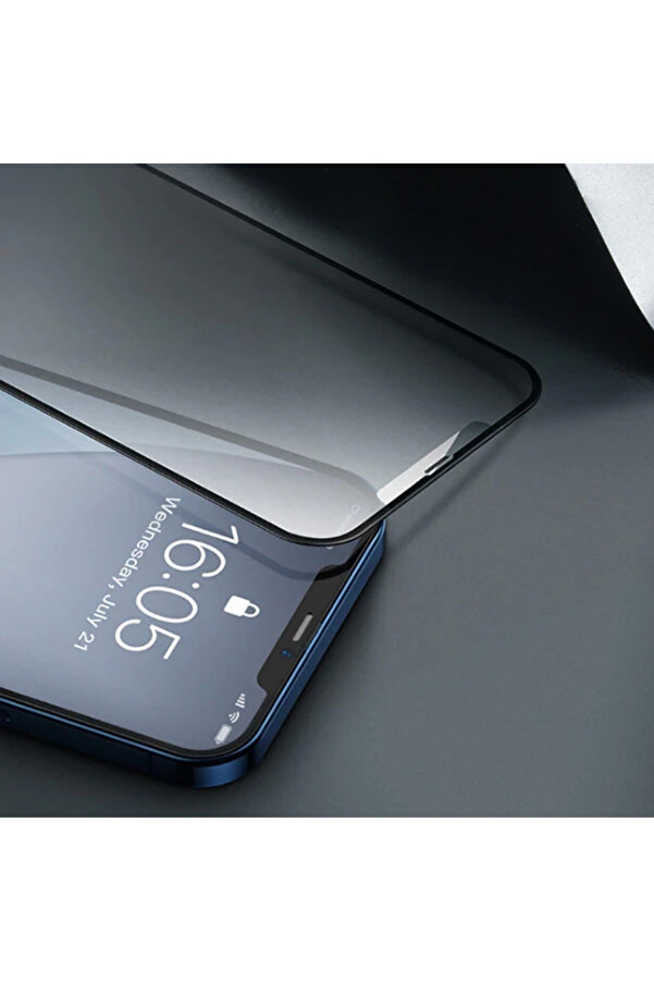 0.25Mm İphone 12-12 Pro 6.1 3D Full Tempered Cam Ekran Koruyucu 2Adet-(1903) - Dropx7713-9165