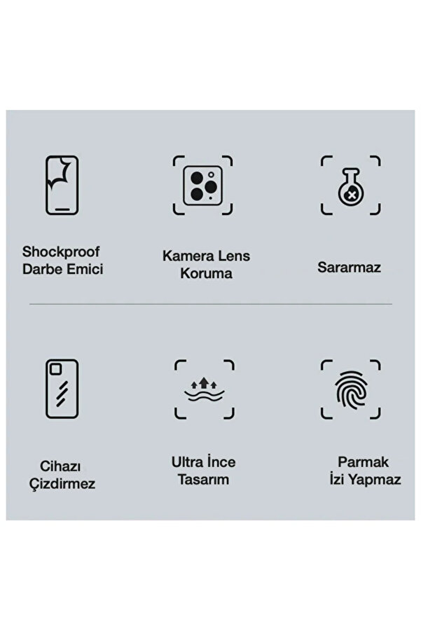 İphone 12 6.1İnç Gold Çerçeve Kamera Korumalı Si̇li̇kon Bumper Kılıf-(1903) - Dropx1214-1798