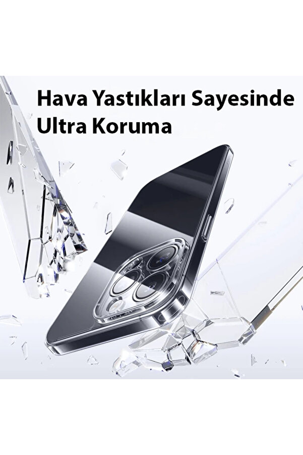 İphone 15 Pro Corni̇ng Seri̇si̇ Si̇li̇kon Kılıf + Tempered Ekran Koruyucu Set-(1903 - Dropx5939-1509