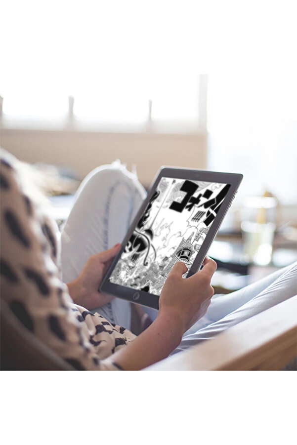 Ally İpad 9.7 İnch Paper Li̇ke Fi̇lm Darbe Emi̇ci̇ Pet Ekran Koruyucu İpad 5/6/7/8 - Dropx3798-8137