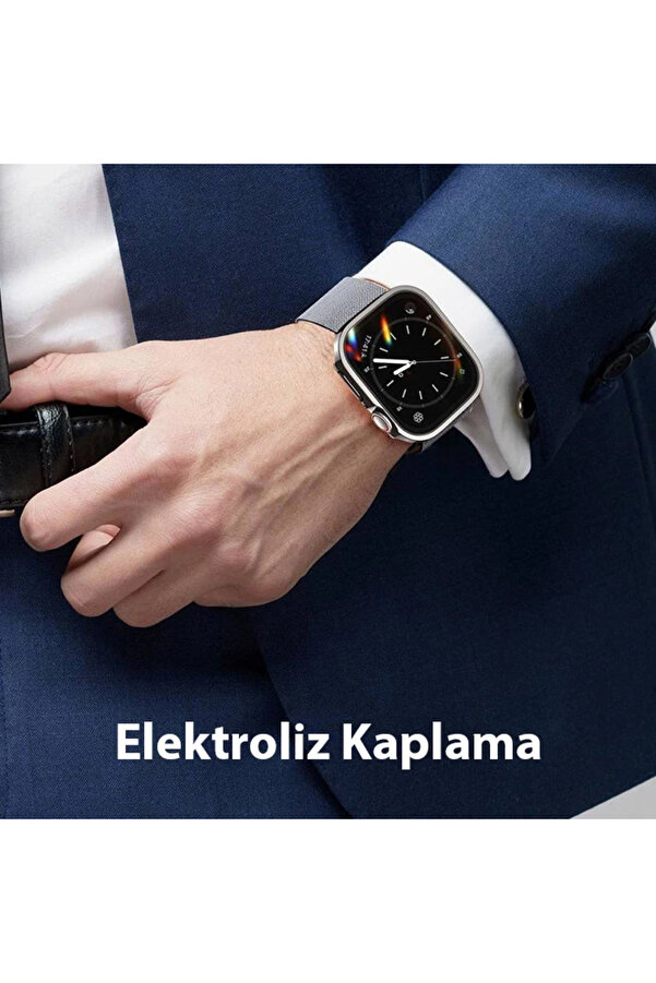 Dux Duci̇s Hamo Seri̇es Apple Watch Ultra 49Mm İçi̇n Hard Pc Full Koruma Sert Armo - Dropx9394-6480