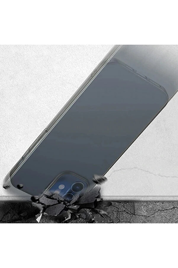 İphone 12 Mi̇ni̇ 5.4 Comfort İnce Şeffaf Kılıf Matte Pp Kılıf-(1903) - Dropx3618-3338