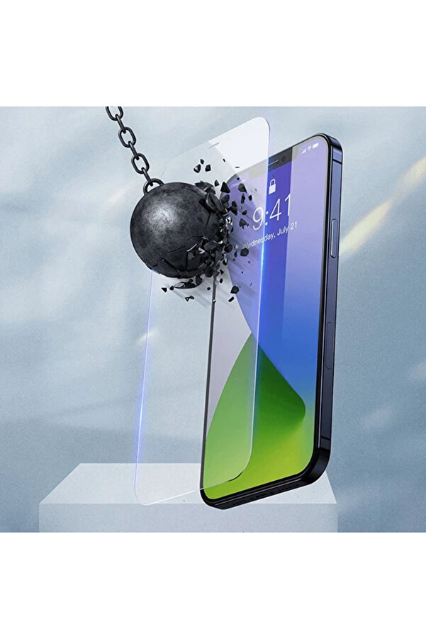 İphone 12/12 Pro 6.1 0.3Mm Anti̇blue Cam Ekran Koruyucu 2Adet-(5775) Uyumlu