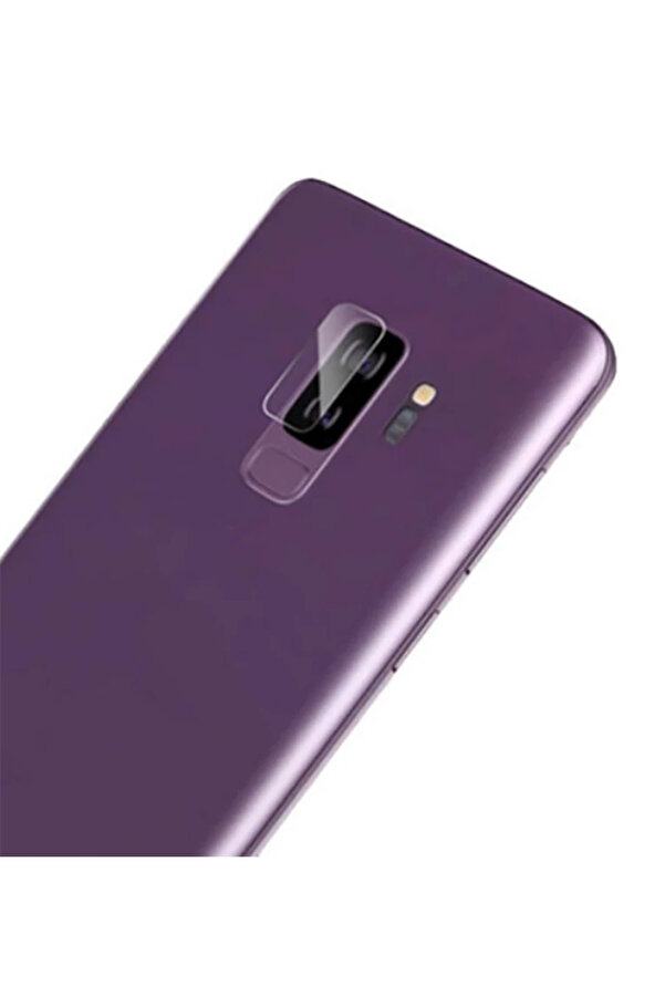 Ally Galaxy S9+ Plus Tempered Kamera Lens Koruma Camı-(1903) - Snx8857-8928
