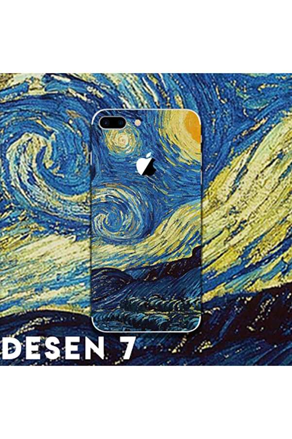 İphone 8 Plus Tayvan Kali̇te Creati̇v Desenli̇ Telefon Kaplaması Sti̇cker-(1903) - Dropx5816-7733