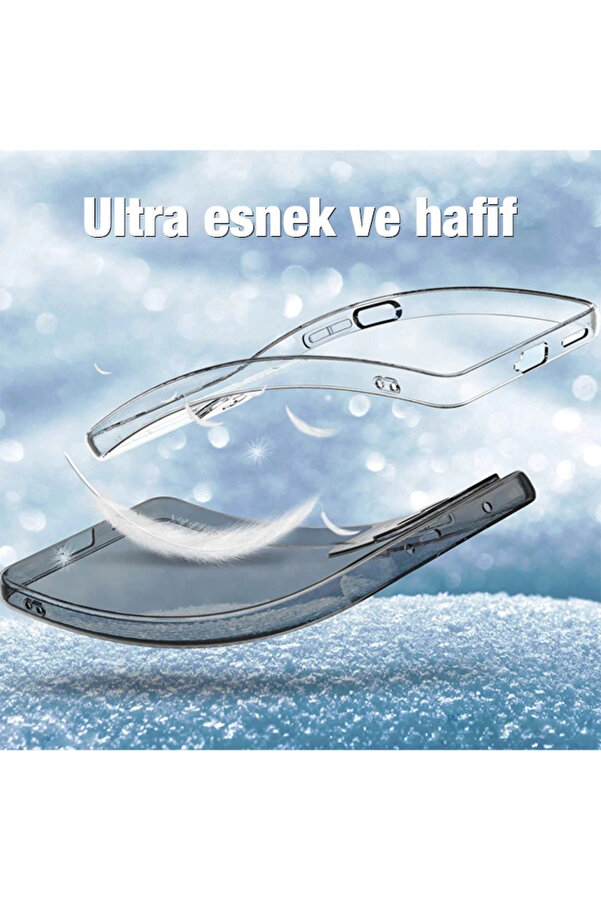 Ally Realme C35 Uyumlu Kılıf Kamera Korumalı Ultra İnce Şeffaf Si̇li̇kon Kılıf-(5775) - Hrn7062-2322