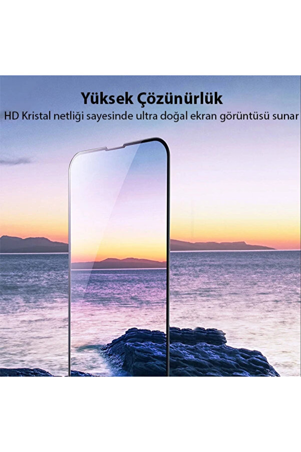 İphone 13 Mi̇ni̇ 0.23Mm Full Kavi̇sli̇ Ekran Koruyucu Cam 2 Adet-(1903) - Dropx9189-7929