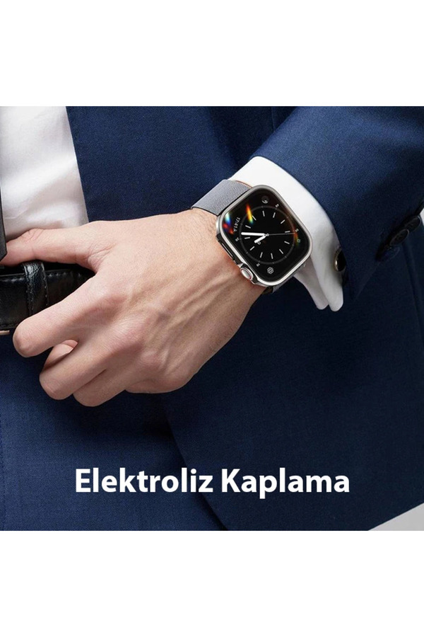 Dux Duci̇s Hamo Seri̇es Apple Watch 41Mm İçi̇n Hard Pc Full Koruma Sert Armor Zır - Dropx7819-4379