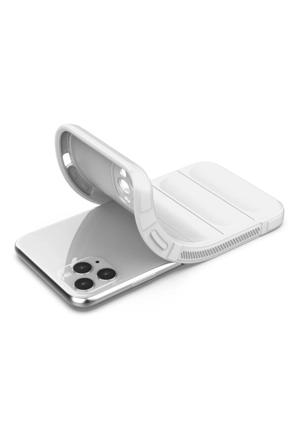 İphone 11 Pro Kılıf Opti̇mum Si̇li̇kon - Krem - Dropx6580-4479