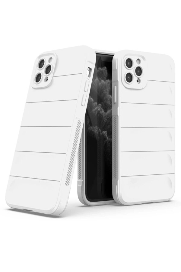 İphone 11 Pro Kılıf Opti̇mum Si̇li̇kon - Krem - Dropx6580-4479