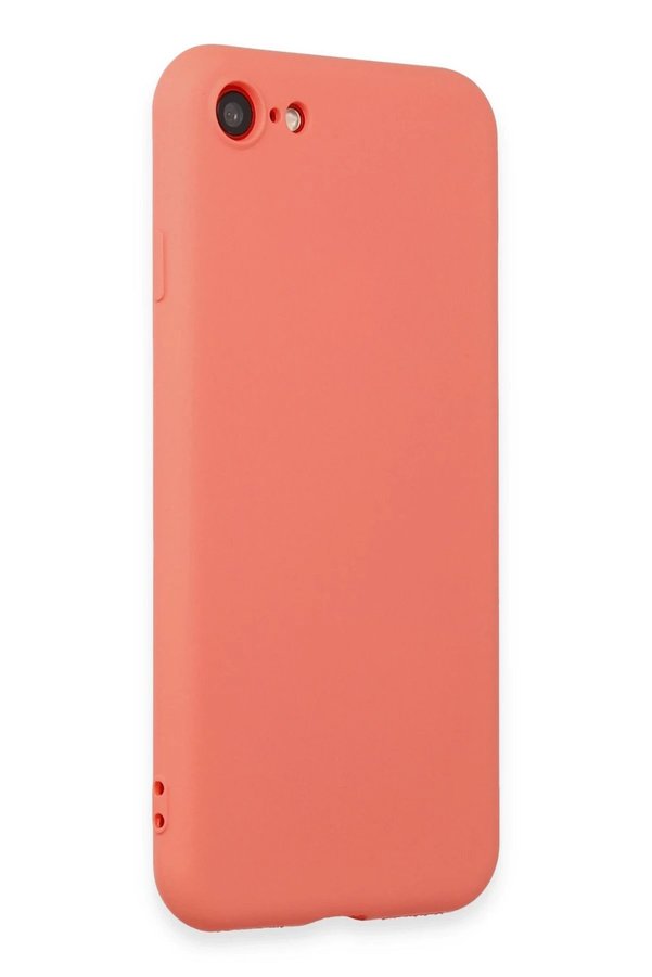 İphone 7 Kılıf Fi̇rst Si̇li̇kon - Turuncu - Dropx8176-6257