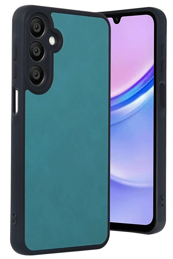 Samsung Galaxy M15 Kılıf Aras Deri̇ Kapak - Açık Yeşi̇l - Dropx1356-2995