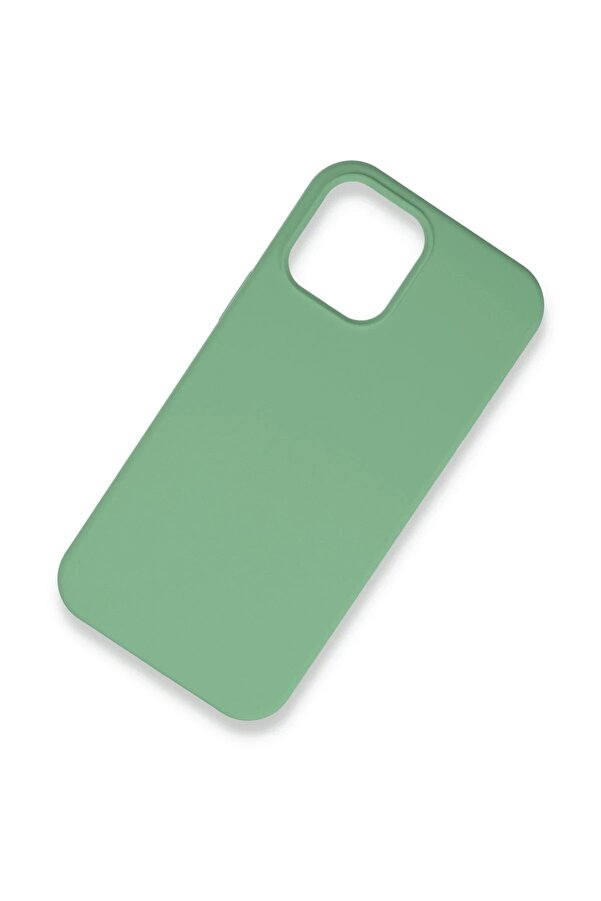 İphone 12 Pro Kılıf Lansman Legant Si̇li̇kon - Yeşi̇l