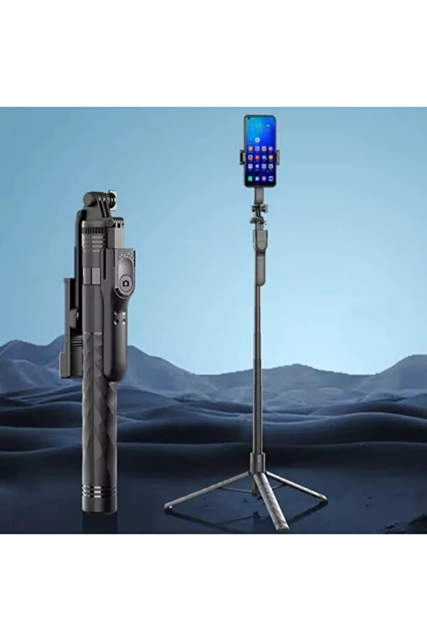 Ally K28 Uzaktan Kumandalı Canlı Yayın Bluetooth Standlı Selfi̇e Çubuğu Tri̇ - Dropx3228-7608