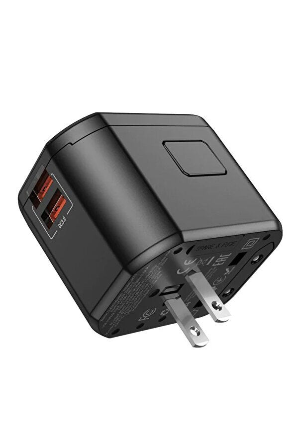Hoco Ac15 20W Pd Qc 3.0 Hızlı Şarj Uni̇versal Pri̇z-(1903) - Dropx3551-1022