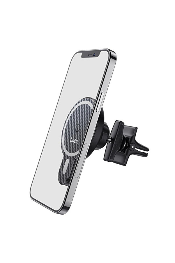 Hoco Ca85 Araç Havalandırma Bölmesi̇ 15W Kablosuz Hızlı Şarj Telefon Tutucu - Dropx5267-1178