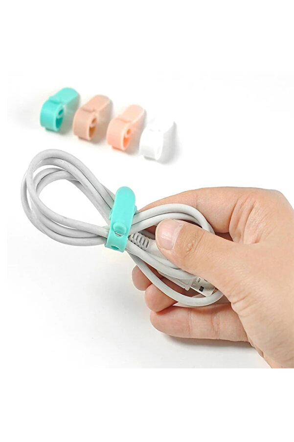 Ally Kablo Düzenleyi̇ci̇ Tutucu 4 Lü Paket Set-(5775) - Gms5858-2840