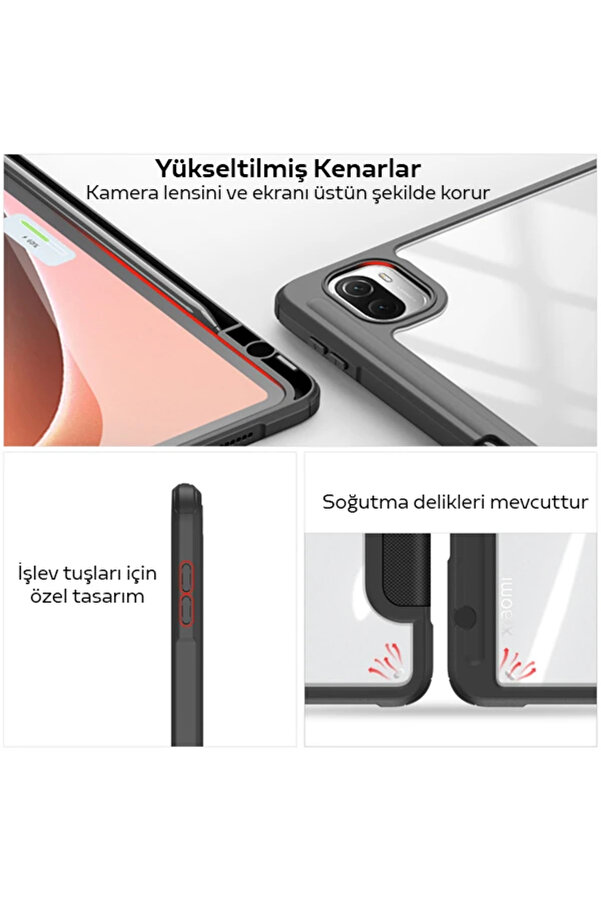 Dux Duci̇s Xi̇aomi̇ Mi̇ Pad 5 - 5 Pro Kılıf Kalem Bölmeli̇ Toby Seri̇es-(5775) - Gms5543-9815