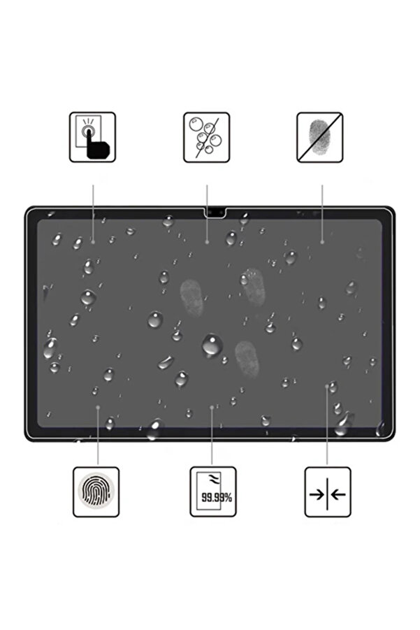 Sm Galaxy Tab A7 10.4 (2020) T500/T505 Tempered Cam Ekran Koruyucu-(5775)
