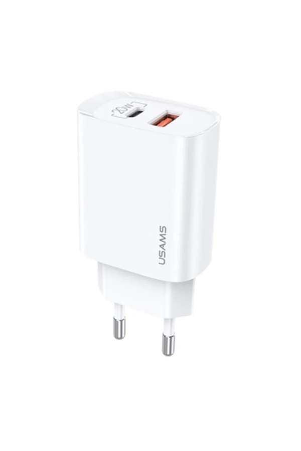 Usams İphone 20W Qc3.0 + Pd3.0 Hızlı Şarj Başlık Us-Cc121 T35-(5775) - Gms7214-2520