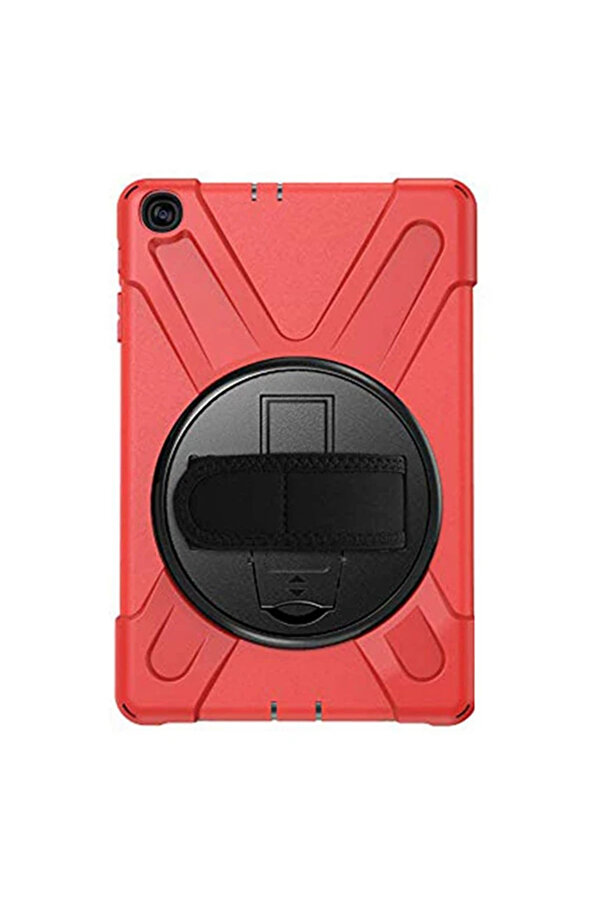 Galaxy Tab A7 10.4 Sm-T500-T505-T507 Kılıf Shockproof 3 Katmanlı Standlı Zı - Dropx8065-3917
